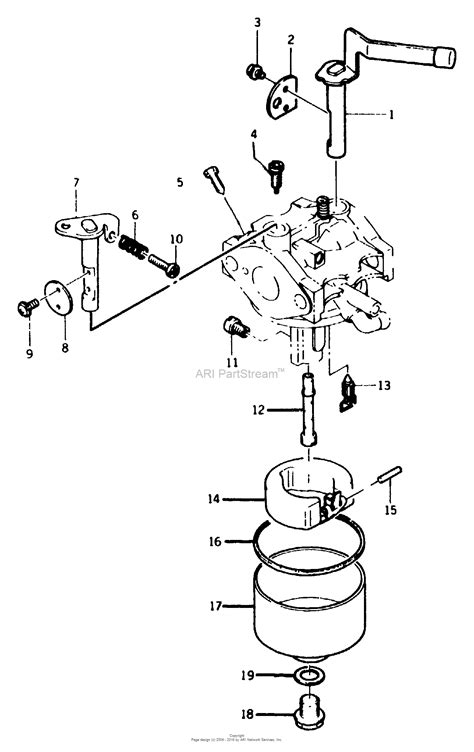 Type 1: Flywheel Brake, Remote Choke/Throttle STARTING THE ENGINE 1. . Craftsman carburetor diagram